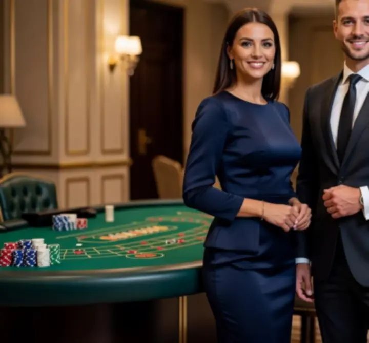 Tým elegantních event manažerů organizujících luxusní večírek v Praze