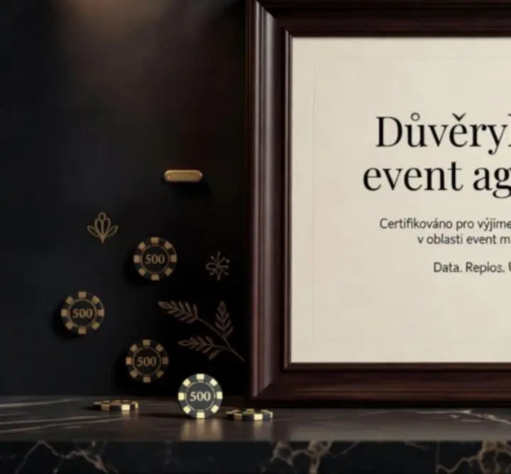 Certifikát a ocenění event agentury